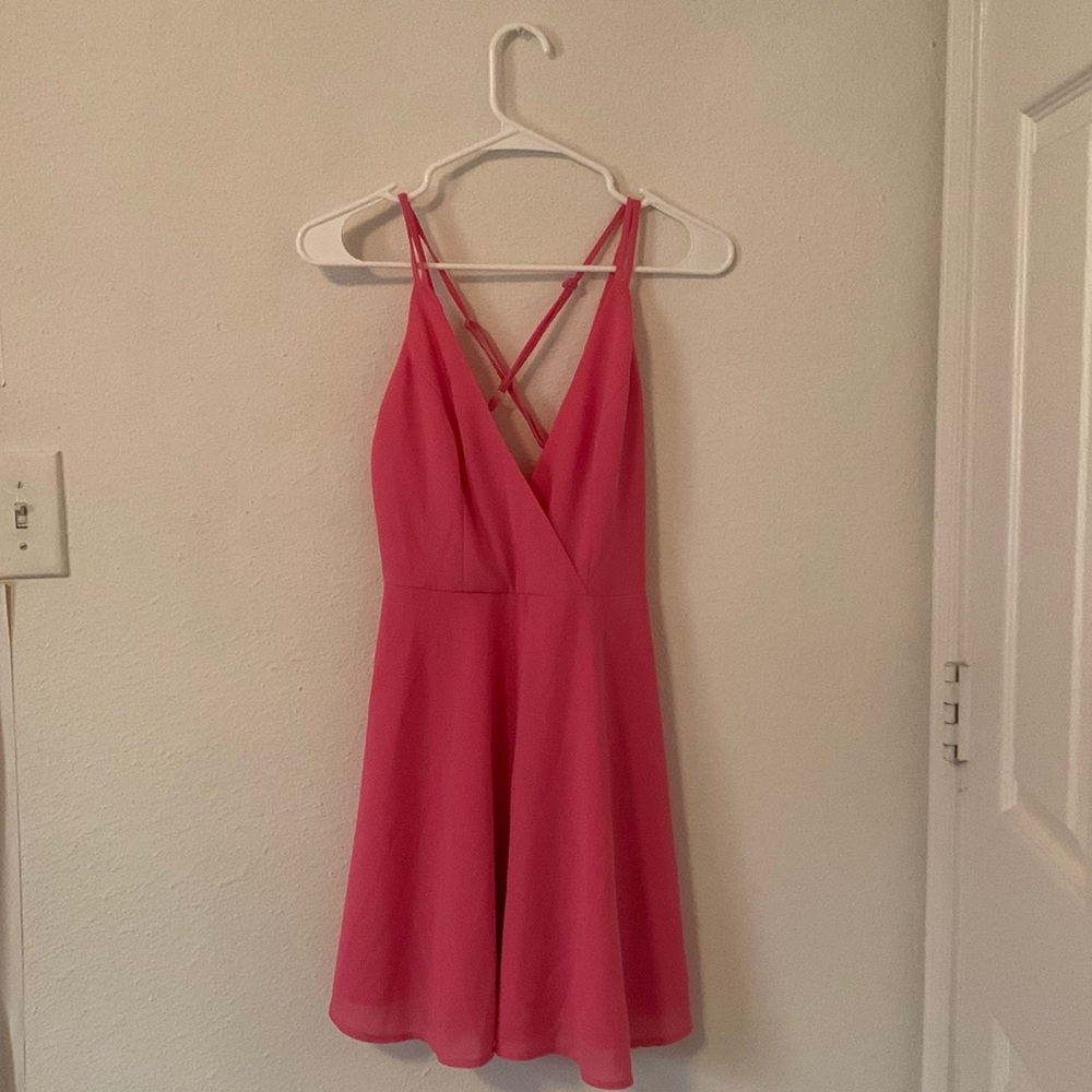M pink little cute dress 💗